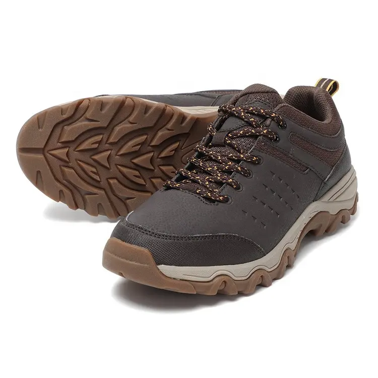 China New Fashion High Quality Outdoor Zapatillas para Hombre Wear-resistant Waterproof Mens Hiking Shoes