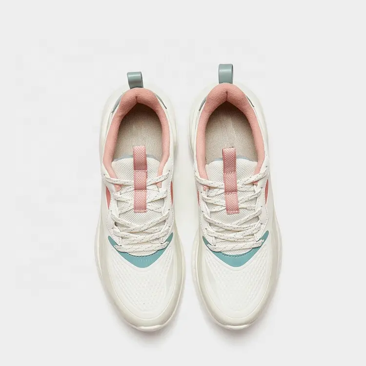 Fashion Style Lace-up Lightweight Casual Mesh Walking Sneakers Road Women Sports Air Shoes